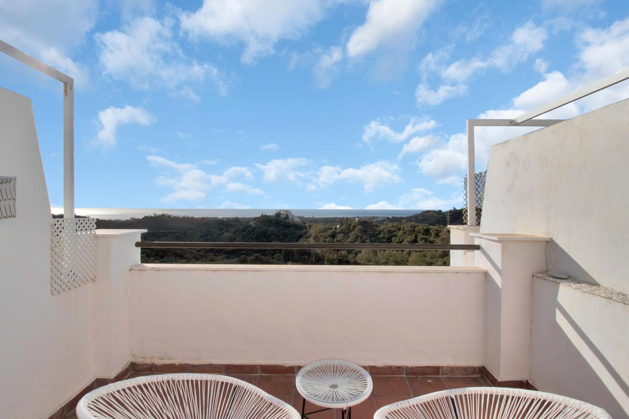 Ferienwohnung Duplex Estilo Boho Con Increible Terraza Y Vistas Al Mar En Estepona - Las Abejeras 609 Exterior foto