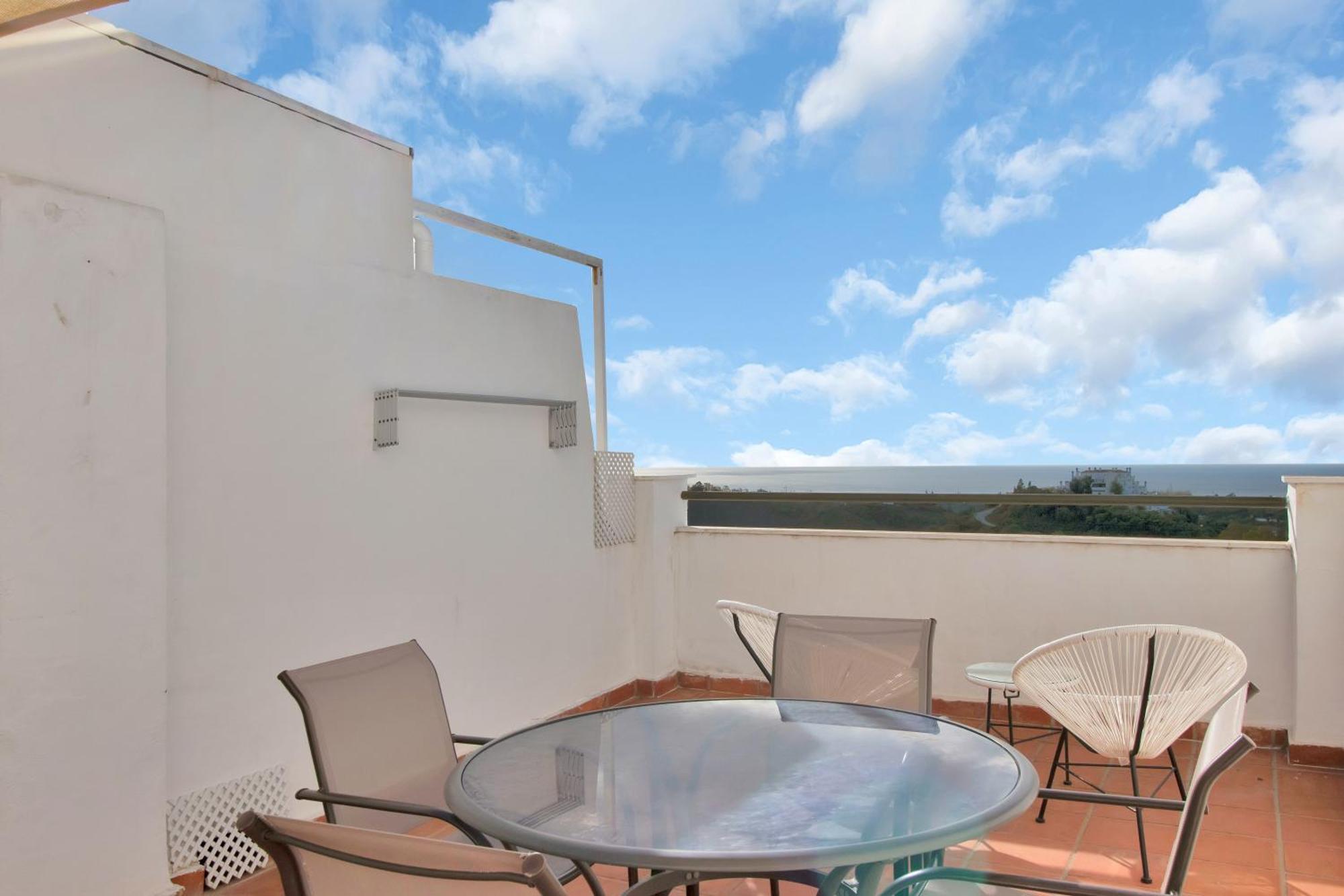 Ferienwohnung Duplex Estilo Boho Con Increible Terraza Y Vistas Al Mar En Estepona - Las Abejeras 609 Exterior foto